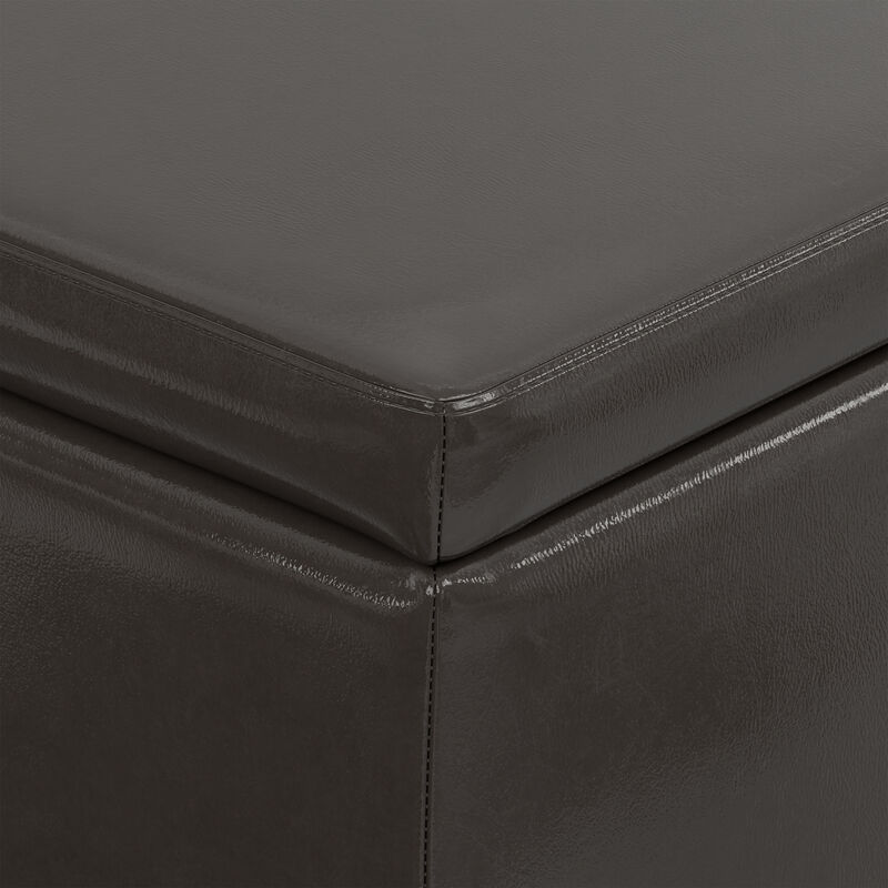 Simpli Home Avalon Storage Ottoman Bench image number 8