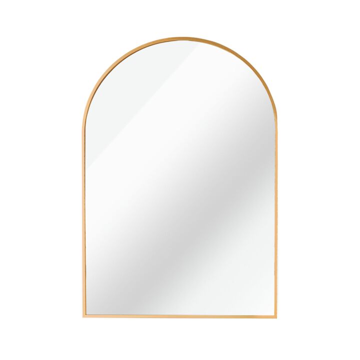 ELEMENT ACE 24x36 Inch Arched Wall Mirror with Shatterproof Film and Premium Anti-Rust Aluminum Frame for Modern Bathrooms