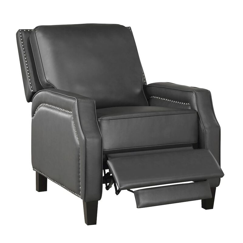 Lexicon Berenson Faux Leather Push Back Recliner