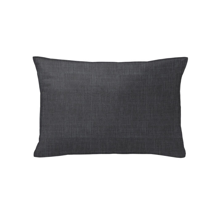 6ix Tailors Fine Linens Austin Charcoal Decorative Throw Pillows