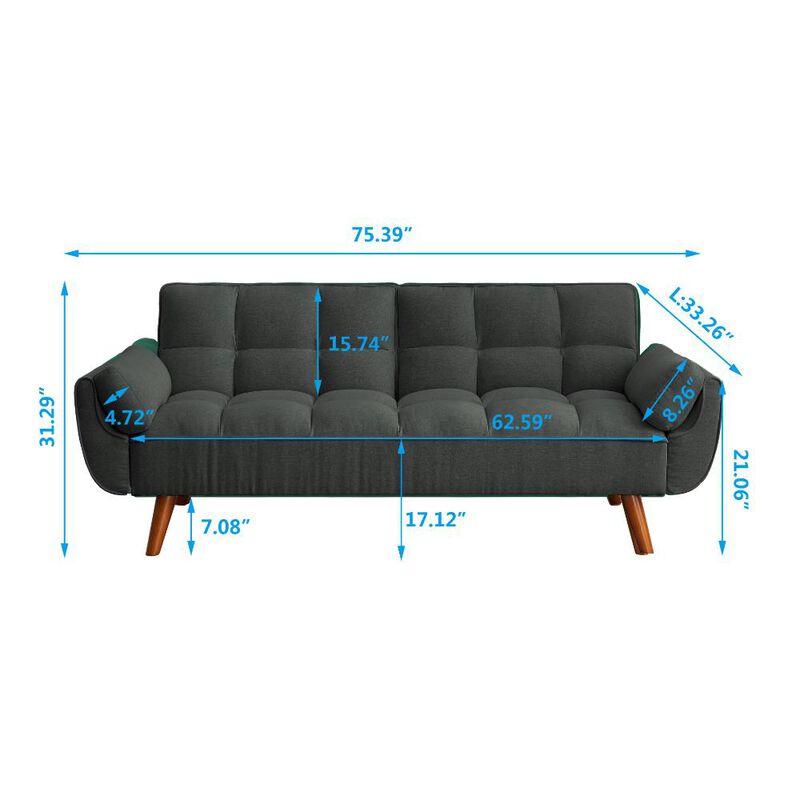 New Design Sofa Adjustable Backrest Recliner, Easy to Assemble & Comfortable Lounge Seating image number 6