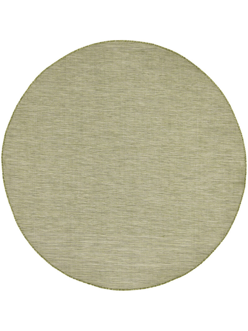 Positano POS01 Green 8' x Round Rug image number 0