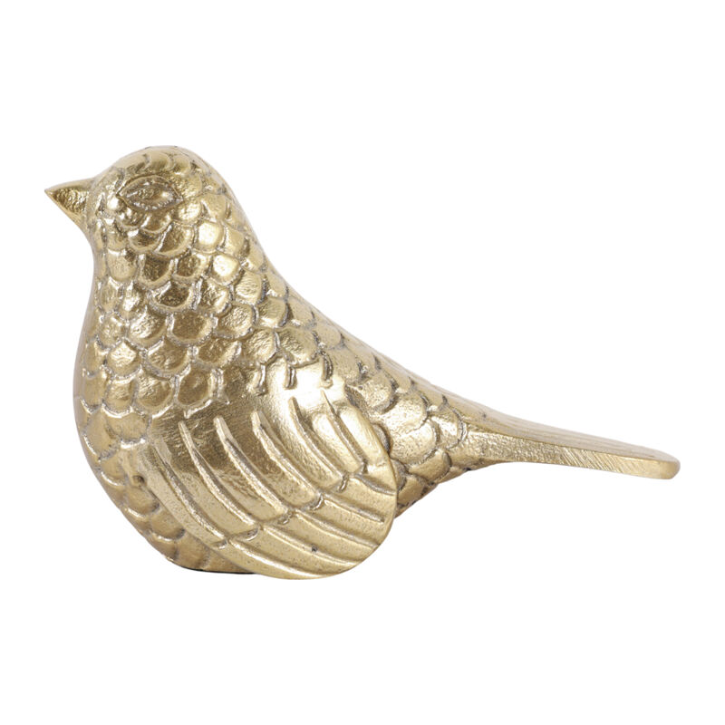 6x4" Small Bird, Gold image number 4