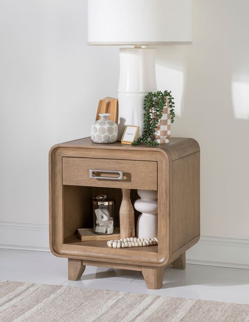 Theo 1-drawer Nightstand image number 1