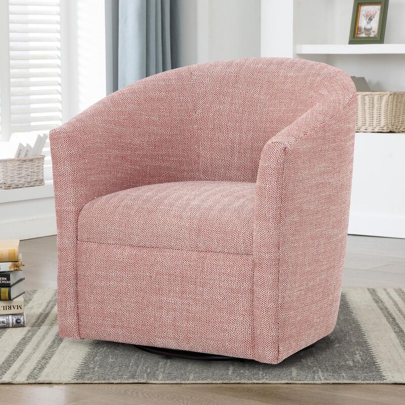 Comfort Pointe Lynton Swivel Chair - Henna