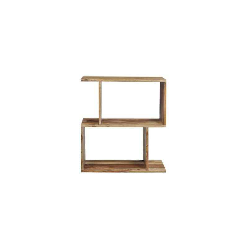 Porter Designs Urban Solid Sheesham Wood Bookcase, Natural
