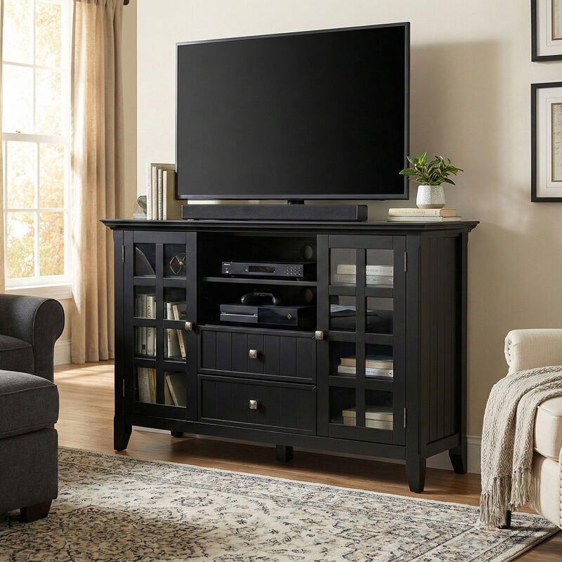 Simpli Home Acadian Tall TV Media Stand image number 3