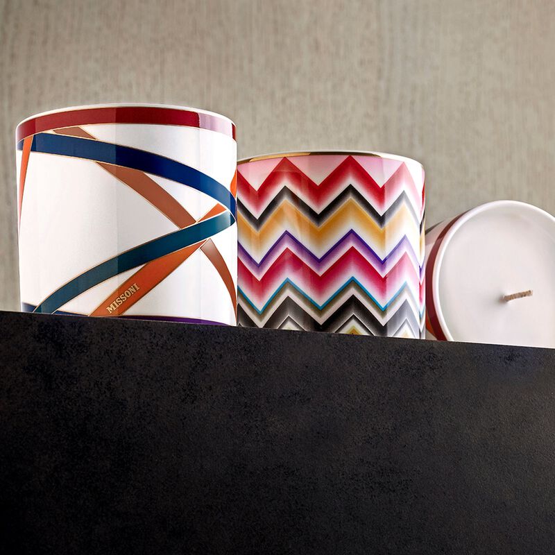 Scented Candle NASTRI MULTICOLOR, diam. 3.3", H 3.5" image number 2