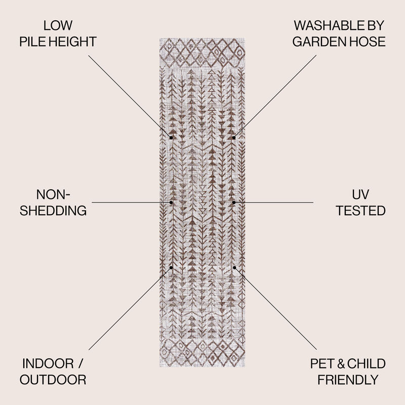 Tokay Bohemian Geometric Indoor/Outdoor Area Rug