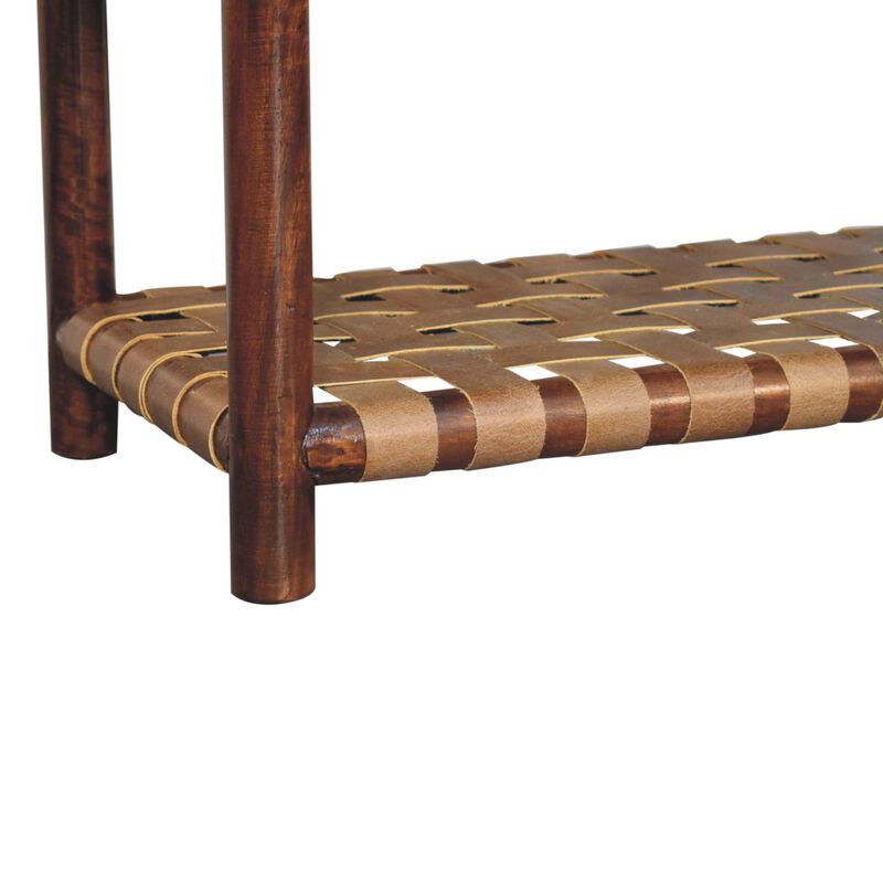 Artisan Furniture Solid Wood Regency Woven 2-Drawer Nightstand