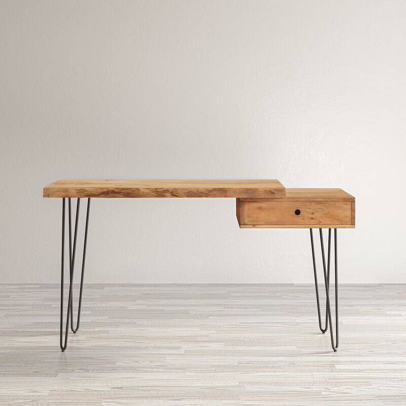 Jofran Nature's Edge Solid Acacia Desk with Drawer