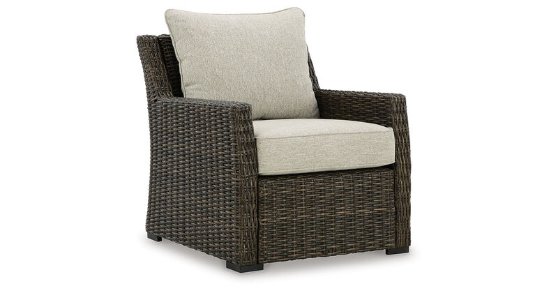 Brook Ranch Outdoor Lounge Chair with Cushion image number 0