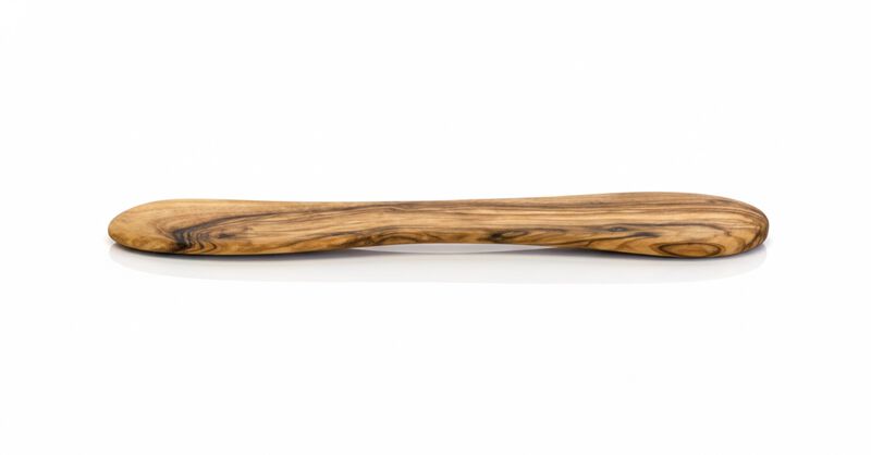Mediterranean Olive Wood Butter Knife image number 1