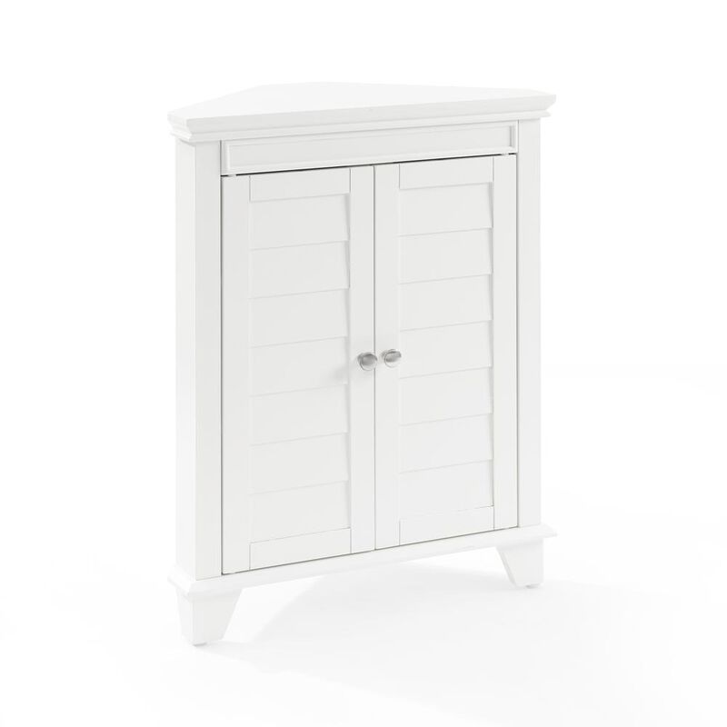 Crosley Furniture Lydia Corner Cabinet White
