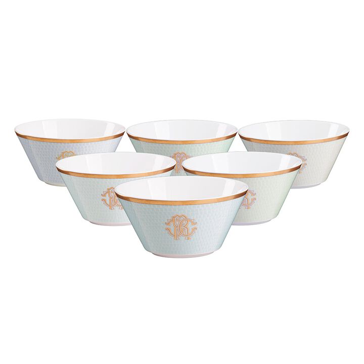 Fruit Bowl LIZZARD Set of 211 Steel diam. 5.04", H 2.48"