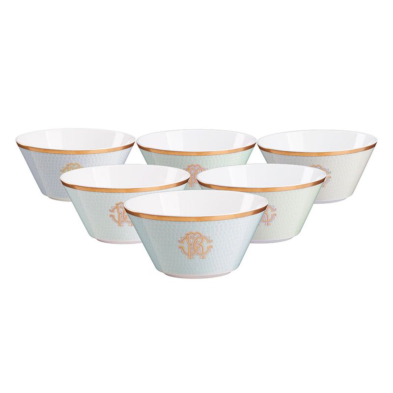 Fruit Bowl LIZZARD Set of 211 Steel diam. 5.04", H 2.48" image number 0