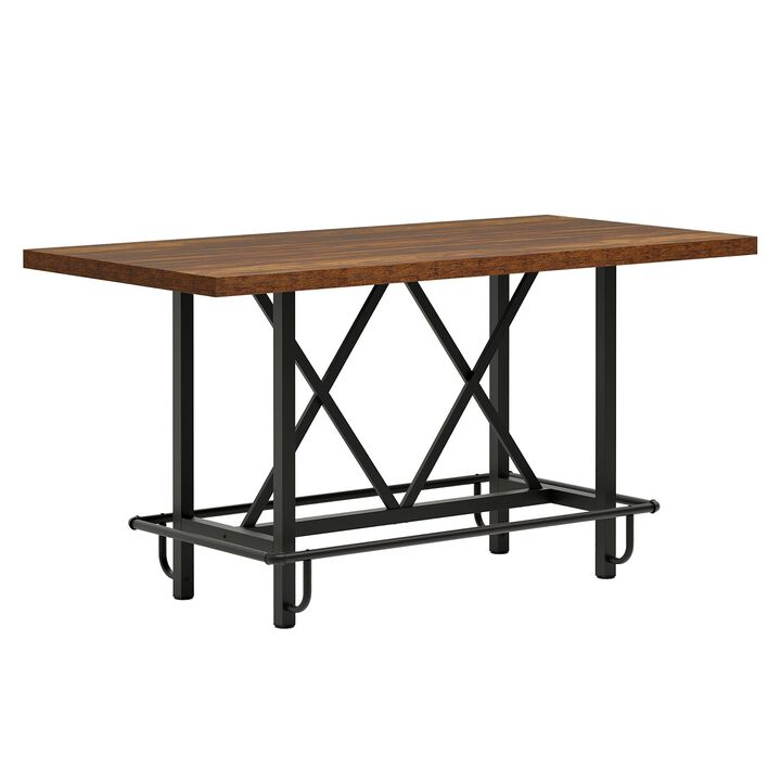 Tribesigns Bar Table Pub Bar Counter Height Table