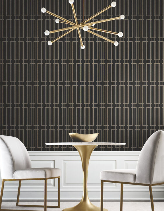 Terrace Black Wallpaper