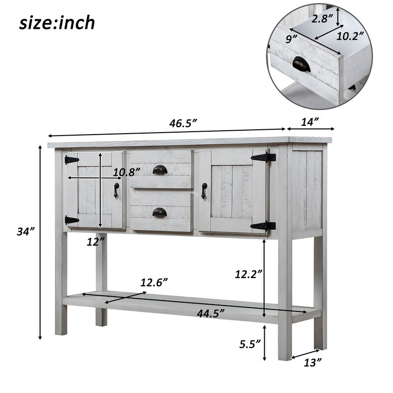 Dapque Sideboard Console Table image number 8