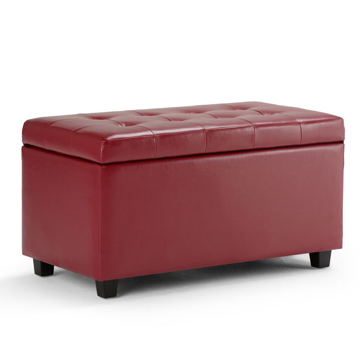 Simpli Home Cosmopolitan Storage Ottoman