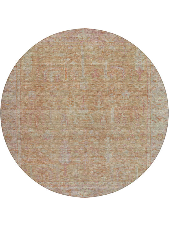 Solace SL11 Coral 8' Round Rug