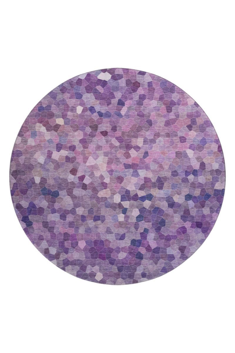 Kaleidoscope KL1 Plum 9' x 12' Rug image number 11