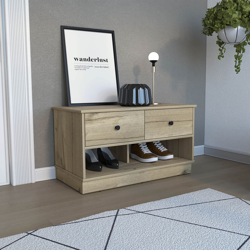 Uranus Storage Bench - Two Drawers image number 2