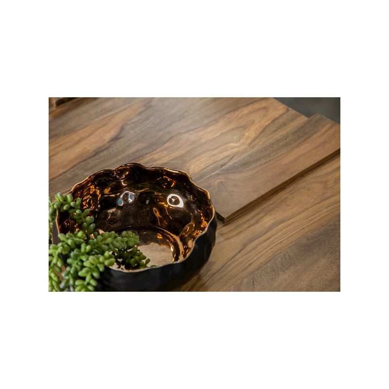 Coaster Samira Square Solid Wood Coffee Table Natural Sheesham