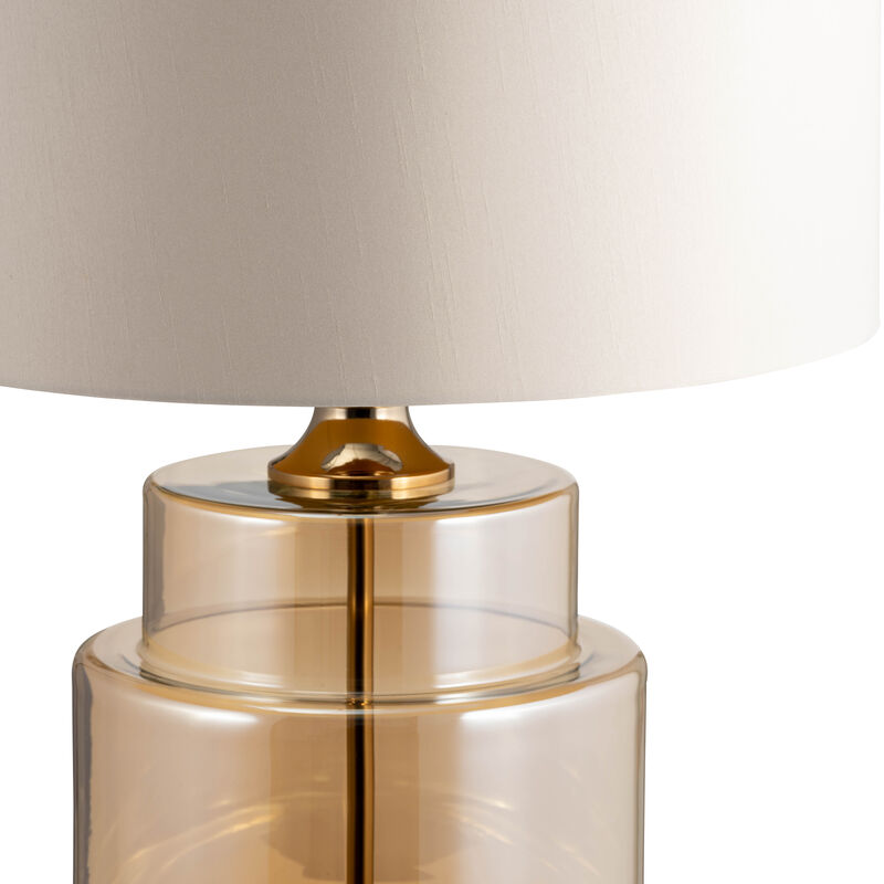 Glass, 30" Lustered Table Lamp image number 4