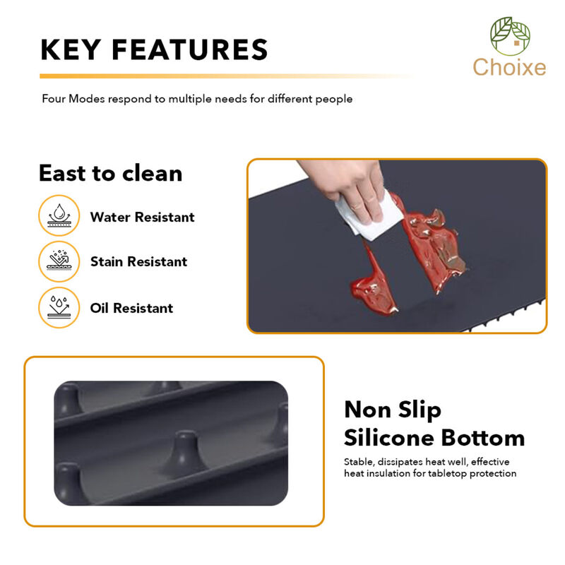 Electric Food Warmer Mat -Portable and Flexible. image number 2