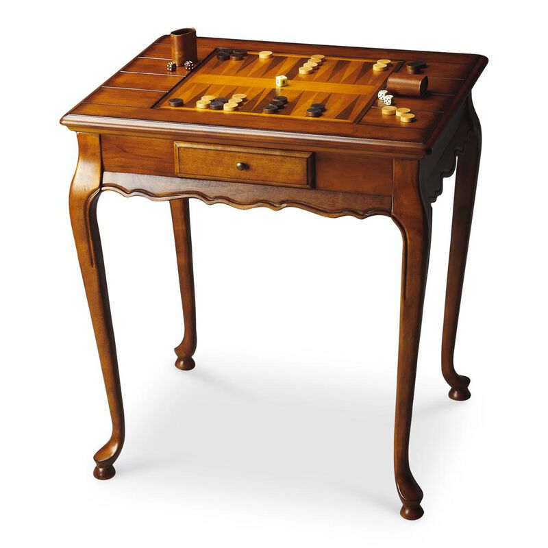 Butler Specialty Bannockburn Game Table, Medium Brown image number 0