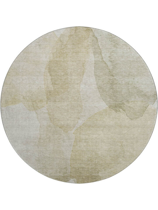 Ravenna RN12 Putty 8' Round Rug