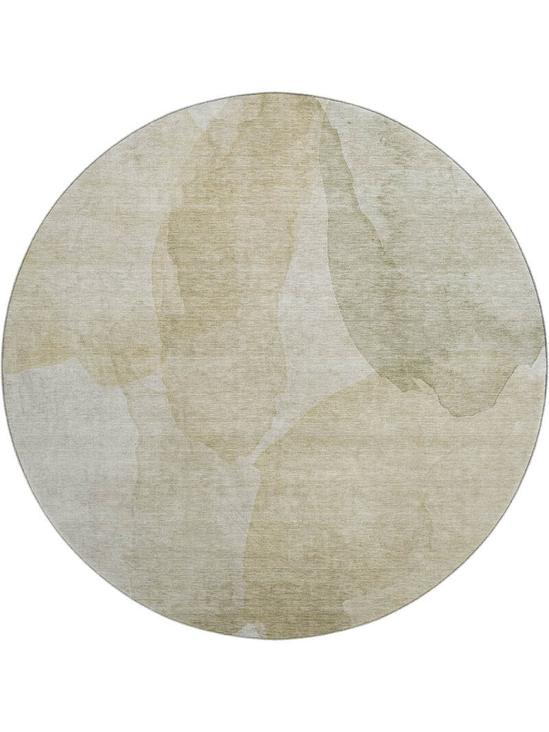 Ravenna RN12 Putty 8' Round Rug