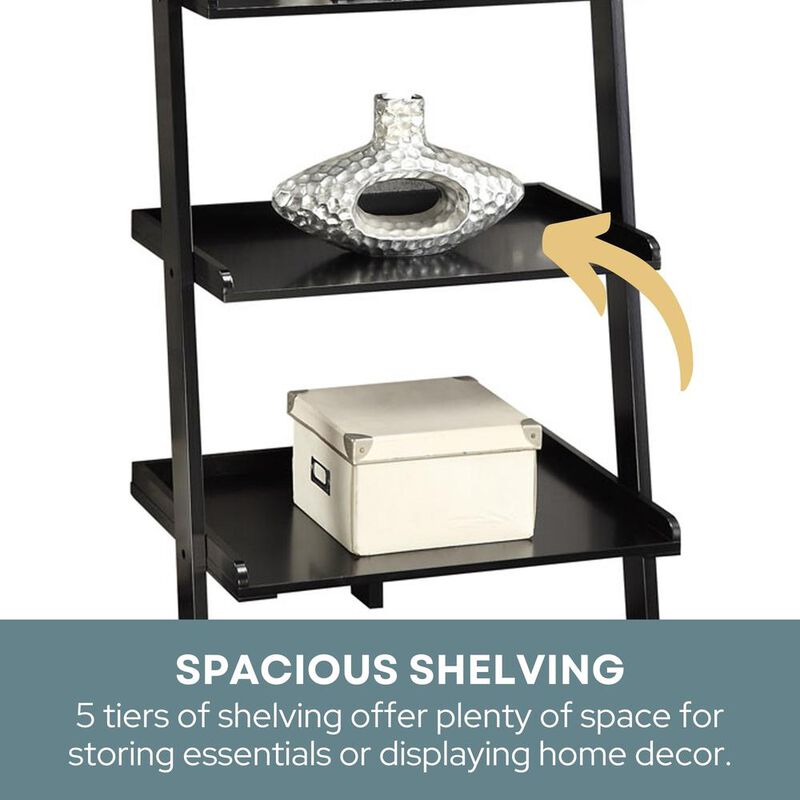 Convience Concept, Inc. American Heritage Bookshelf Ladder