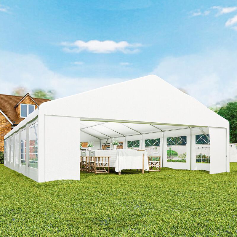 Hivvago Heavy-Duty 23' x 39' Event & Wedding Canopy image number 7