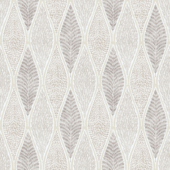 Nordic Elements Tree Leaf Silver Grey Wallpaper G56372