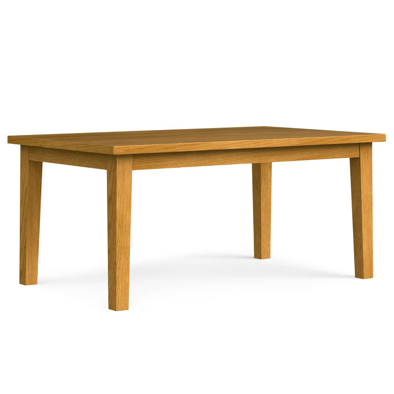 Eastwood 66 inch x 40 inch Rectangle Contemporary Dining Table in Oak