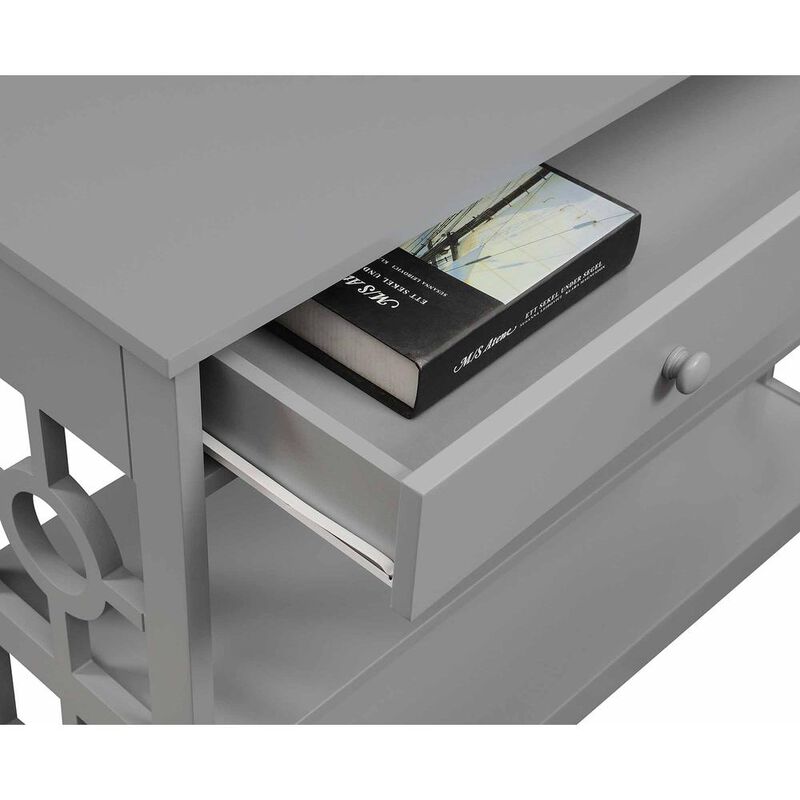 Convenience Concepts Ring 1 Drawer Console Table