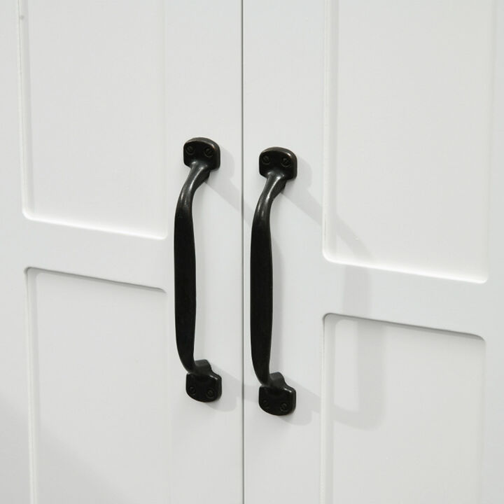 Space-Saving Bathroom Sink Cabinet with Drawers and Doors