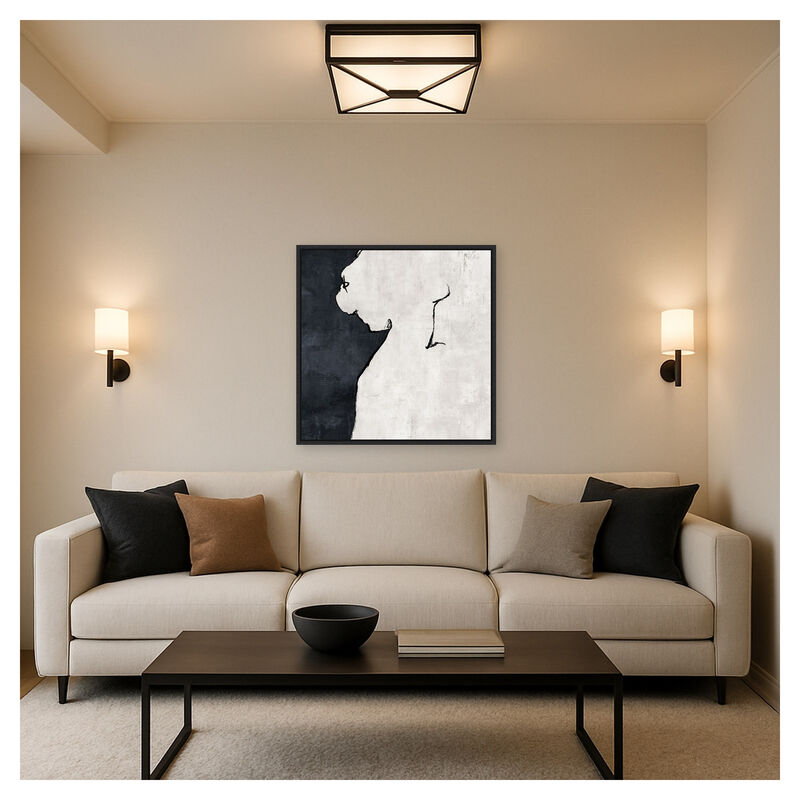 Contrast of Light and Shadow I by Eli Jones Framed Canvas Wall Art image number 4
