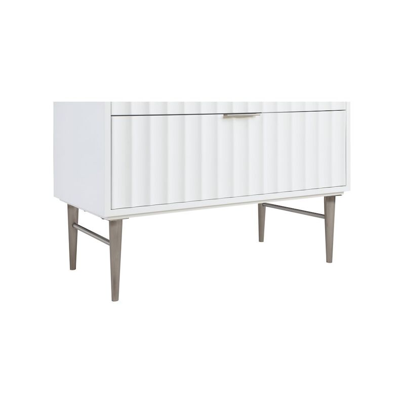 Meridian Furniture Modernist White Bathroom Vanity