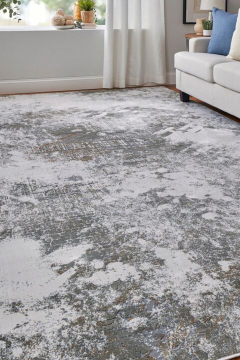 Waldor 39NDF Ivory/Gray 5' x 8' Rug