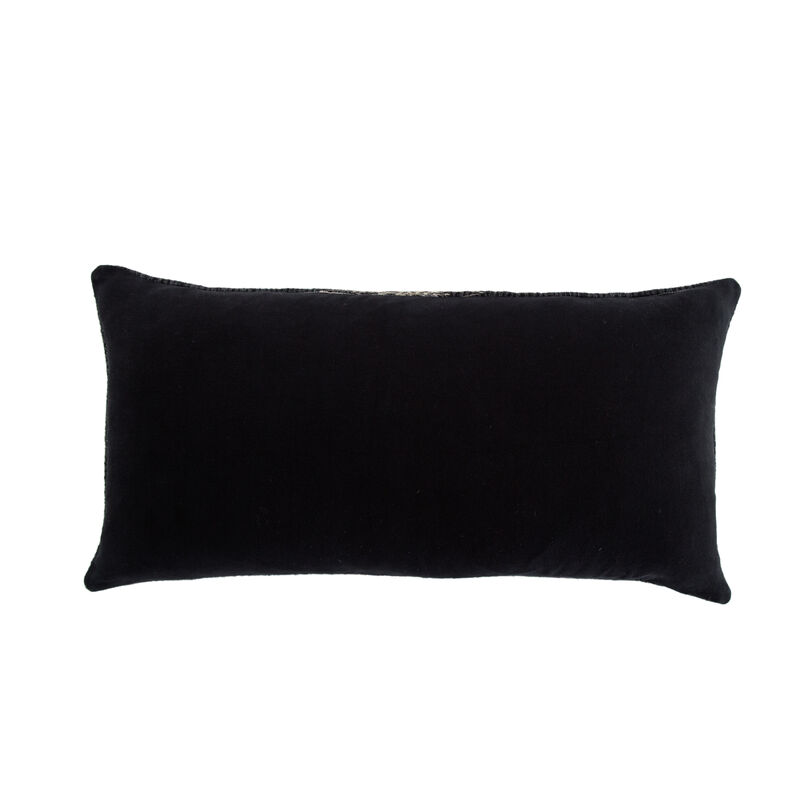 Mercado Jet Black 12"X24" Down Pillow image number 4