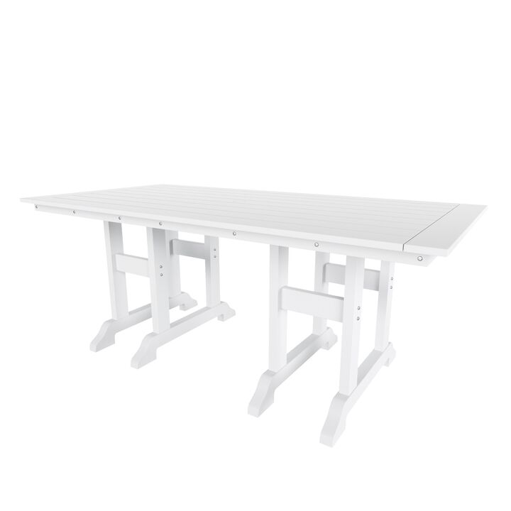 WestinTrends 71" Outdoor Patio Dining Table