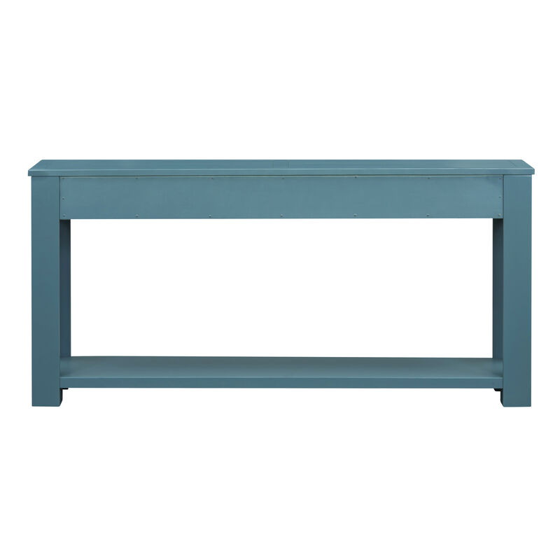 Merax Modern Console Table  with Storage Drawers