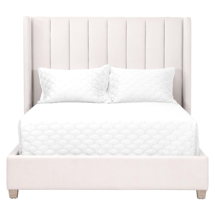 Chandler Cal King Bed in Cream