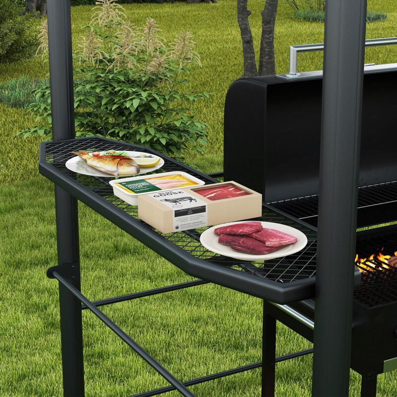 Hivvago BBQ Canopy 8' x 5' with Vented Roof image number 7