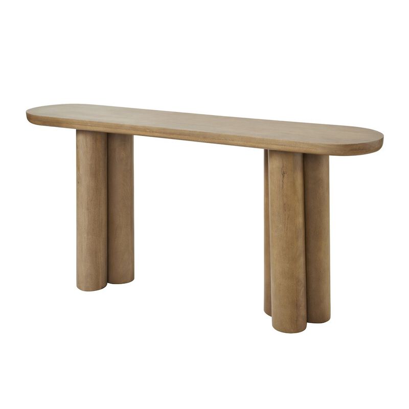 Renwil Ramona Console Table In Beige Color