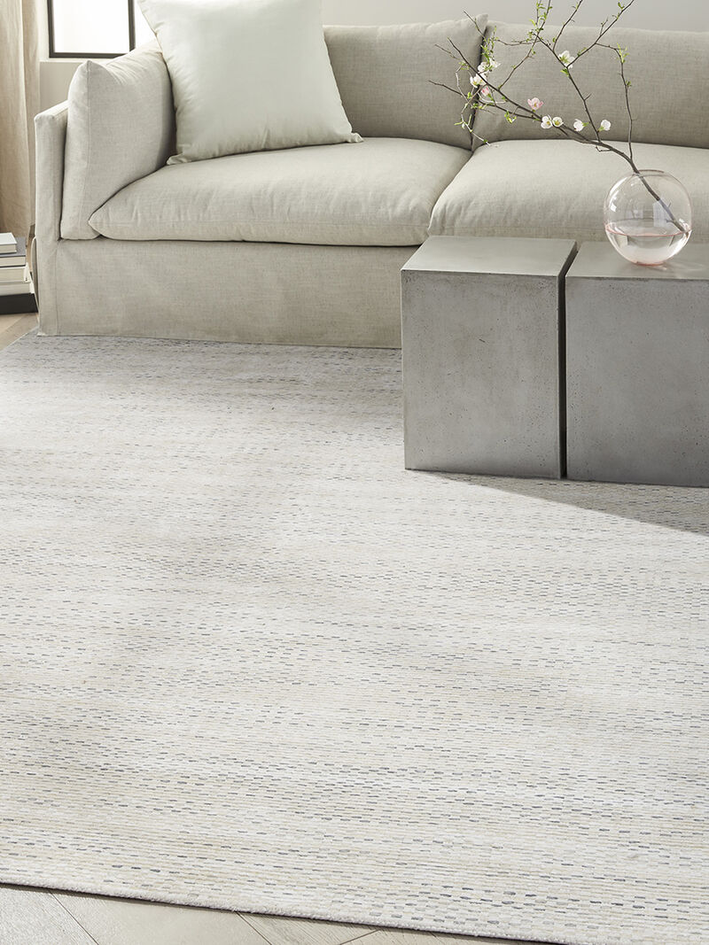 Valley VLL01 Ivory 9'9" x 13'9" Rug image number 4