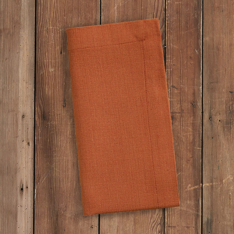 Park Designs Chadwick Terracotta Napkin Set of 4 image number 1